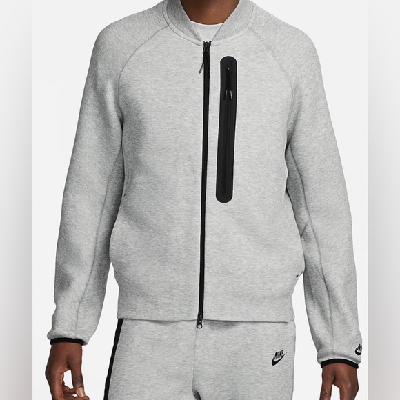 Nike Other - Nike Sportswear Tech Fleece Men's Bomber Jacket. Grey. Size large.